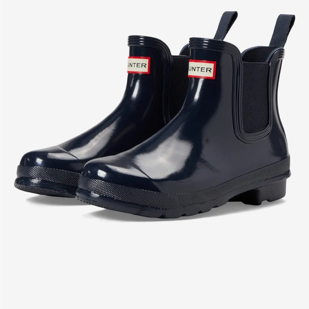 Original Gloss Chelsea Boots EUC